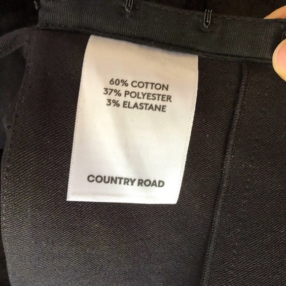 COUNTRY ROAD black label capsule collection frill wave crop top - size 12 - Picture 6 of 6